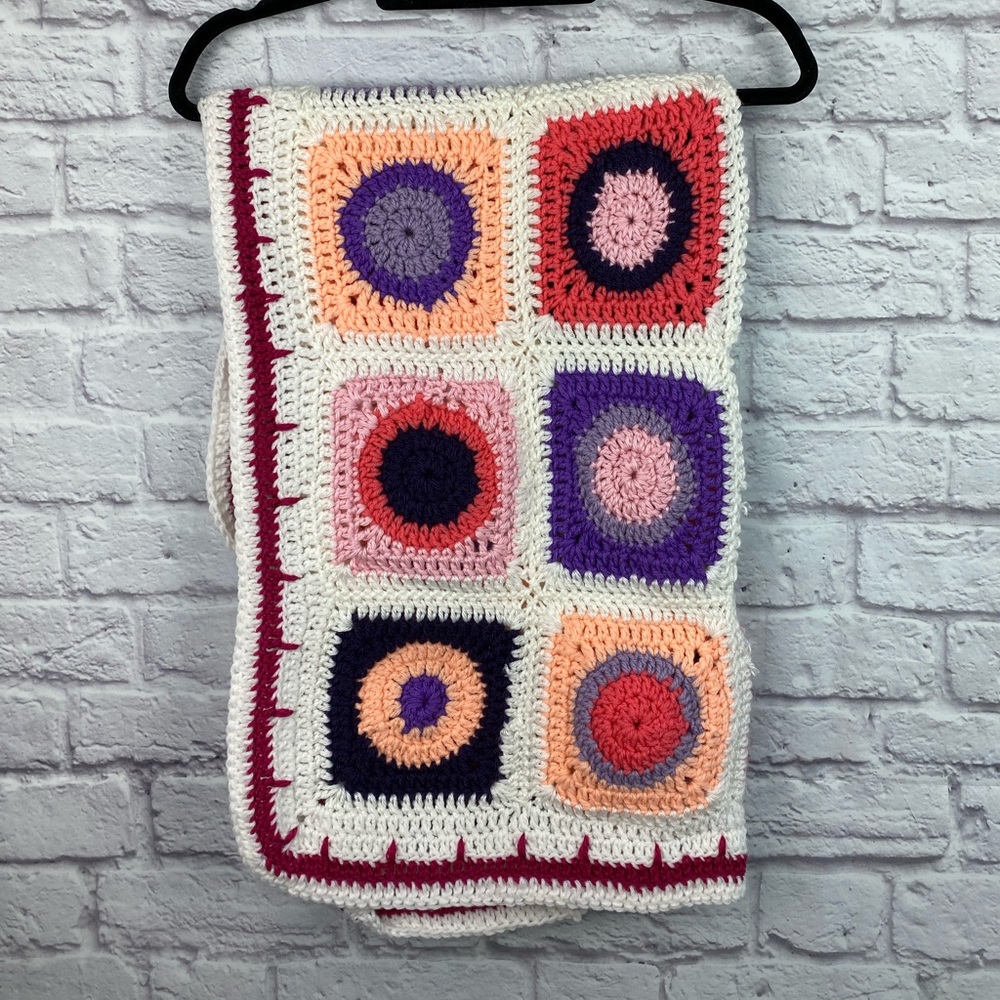 Handmade Crocheted‎ Baby Afghan